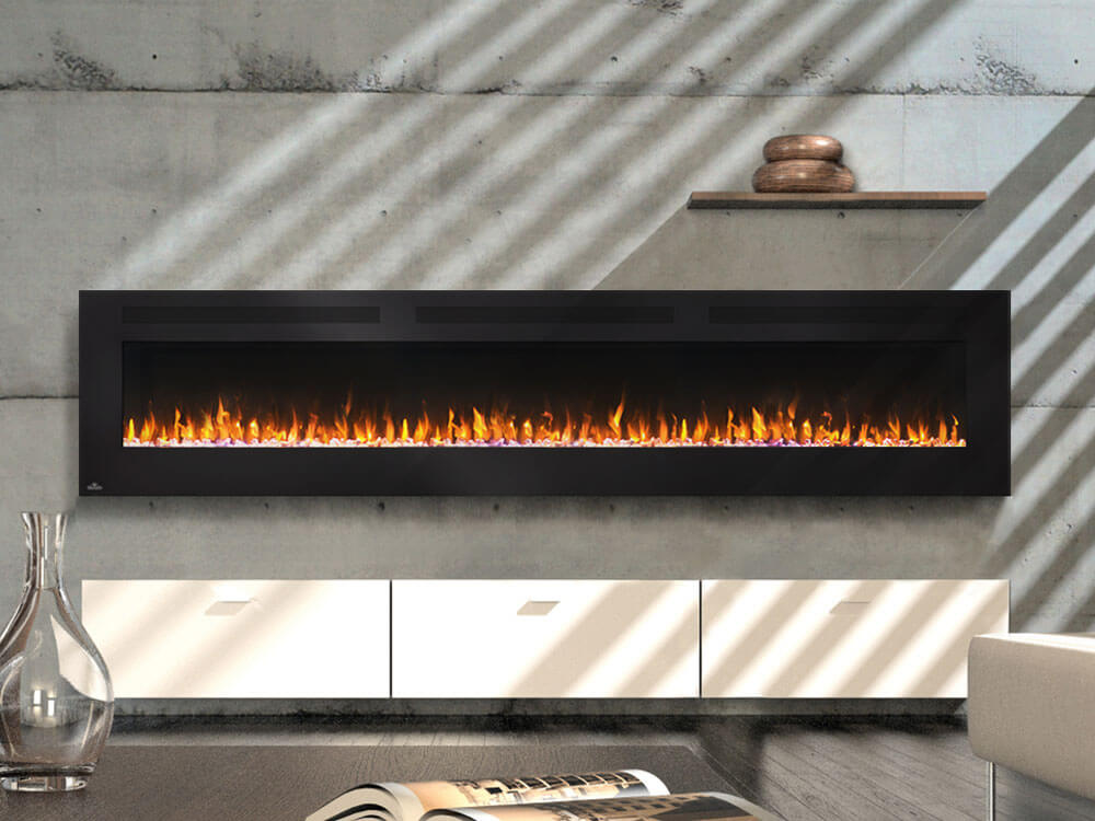 Napoleon 60-In Allure Wall Mount Electric Fireplace