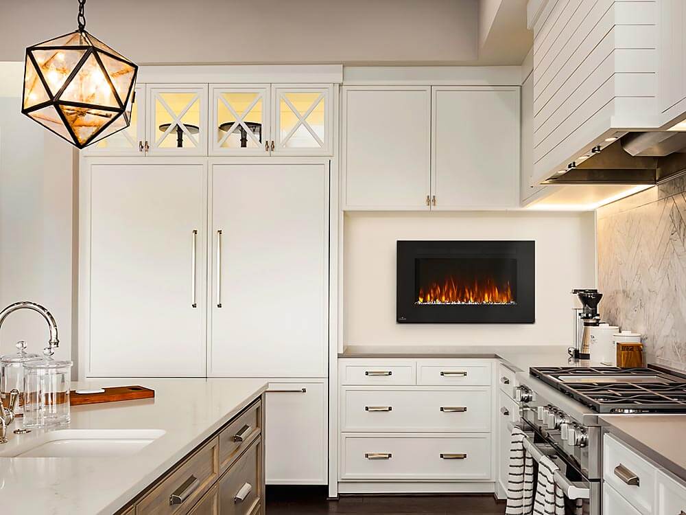 Napoleon 60-In Allure Wall Mount Electric Fireplace