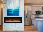 Napoleon 60-In Alluravision Slim Wall Mount Electric Fireplace