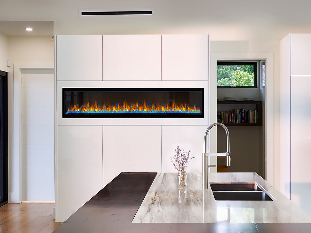 Napoleon 60-In Alluravision Slim Wall Mount Electric Fireplace