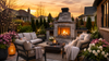 Create a Cozy Spring Patio with Fireplaces &amp; Fire Tables