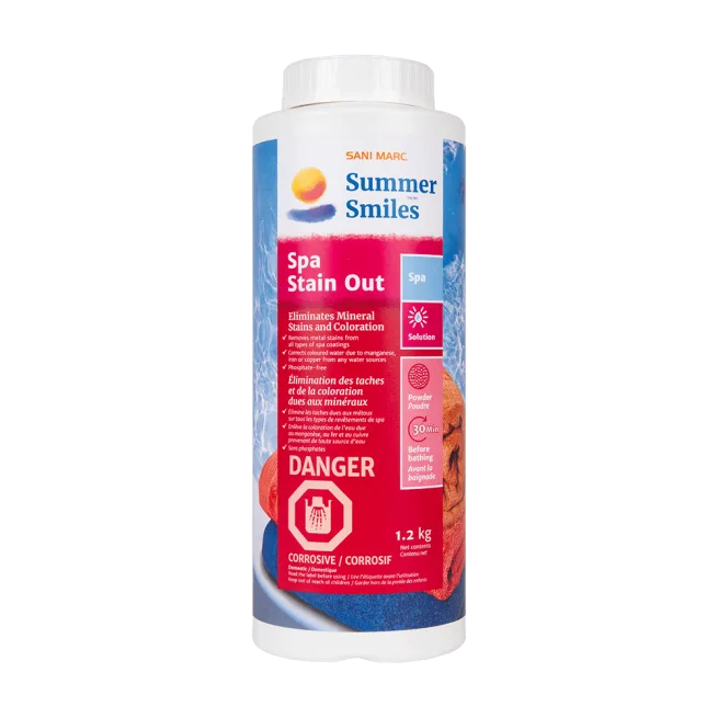 SUMMER SMILES SPA STAIN OUT - 1.2 KG
