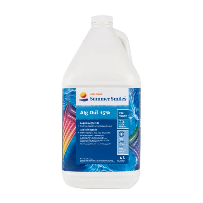 SUMMER SMILES ALG OUT 15% ALGAECIDE - 4 L