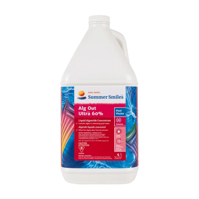 SUMMER SMILES ALG OUT ULTRA 60% ALGAECIDE - 4 L