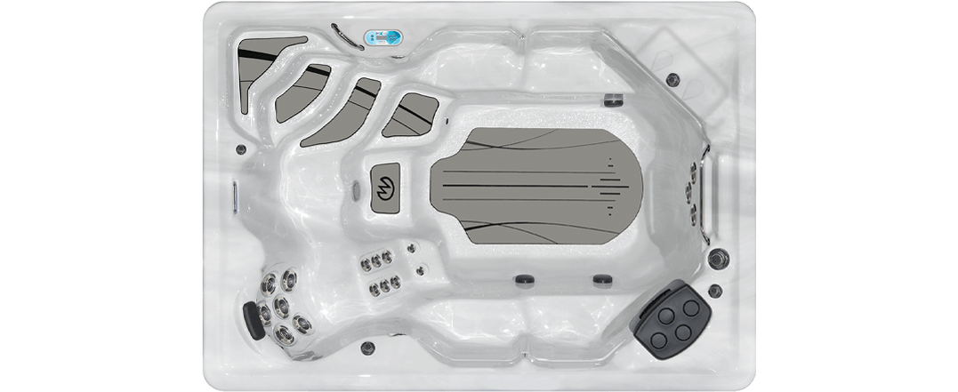 H2X Therapool SE Swim Spa