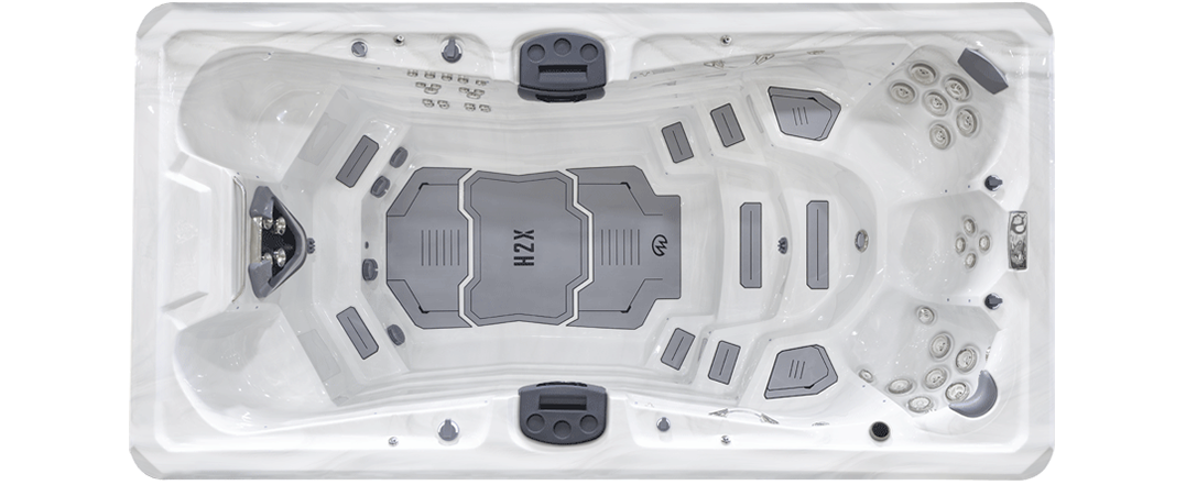 H2X Trainer 15 D Swim Spa