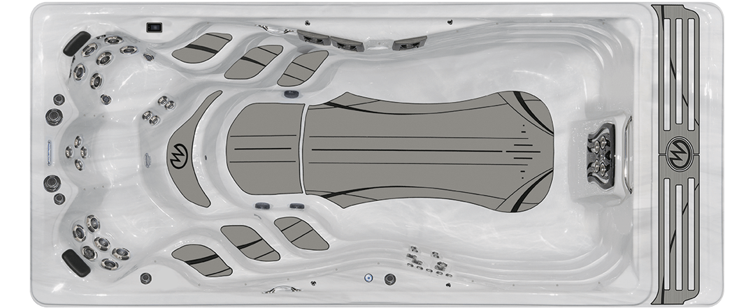 H2X Trainer 18 D Swim Spa
