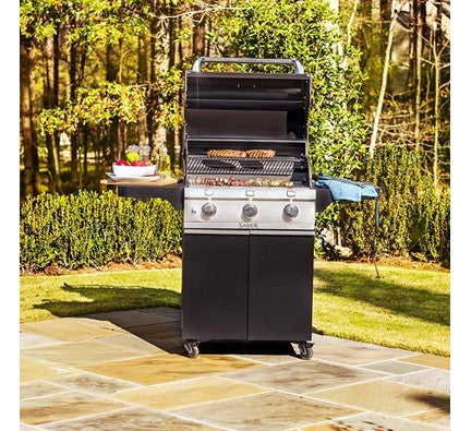 Cast Black 3-Burner Gas Grill