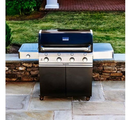 Cast Black 4-Burner Gas Grill