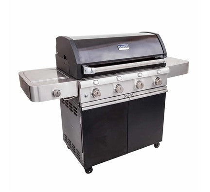 Cast Black 4-Burner Gas Grill