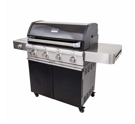 Cast Black 4-Burner Gas Grill