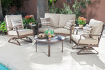 Woodard Collection: Universal Brown Patio Furniture Set