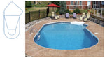 Lazy "L" In-Ground Swimming Pool