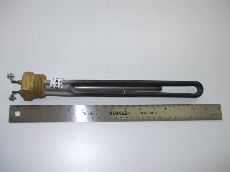 Heater Element 4kw with 3-8" Thermo well | CSELE40T-125W
