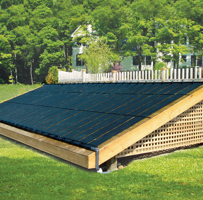 Install Solar Pool Heater Solar Power Pool Roof Heating System