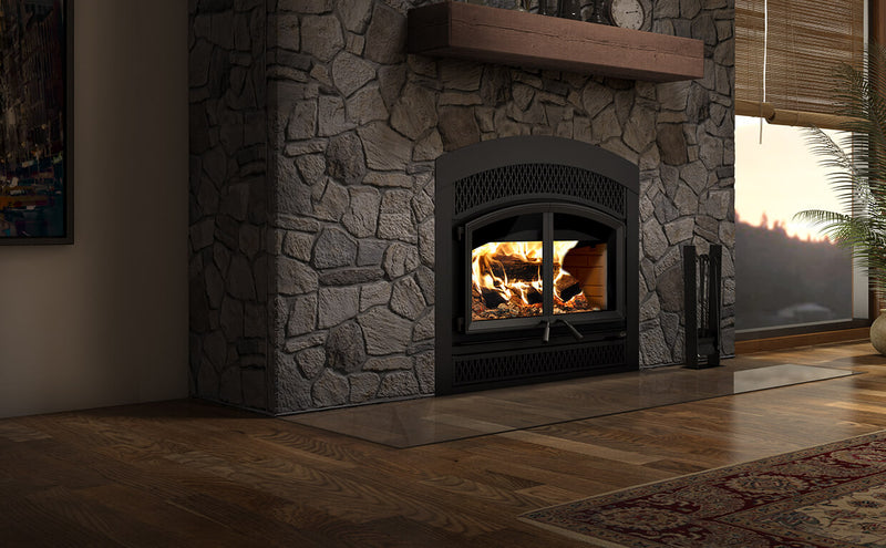 Valcourtinc  FP15A Waterloo - Arched FacePlate Wood Fireplace