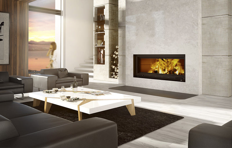 Valcourtinc FP16 St-Laurent - Linear Wood Fireplace