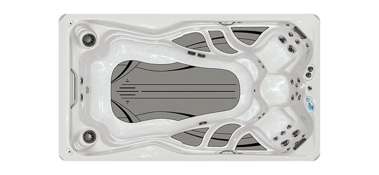 H2X Therapool 13 Swim Spa