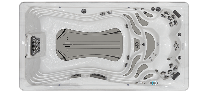 H2X Trainer 15 Swim Spa