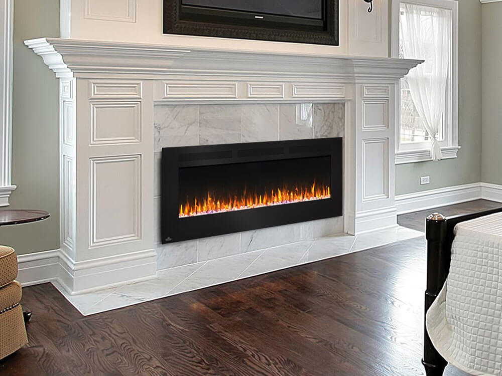 Napoleon 60-In Allure Wall Mount Electric Fireplace