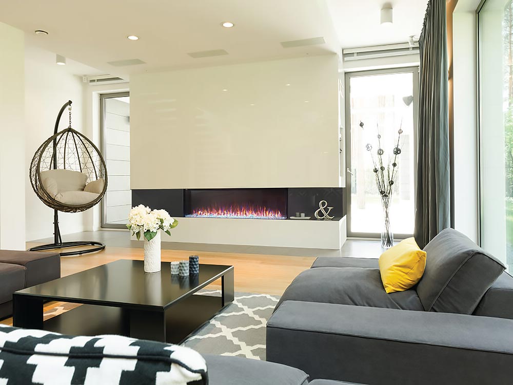 Napoleon TriVista 50-In Electric Fireplace