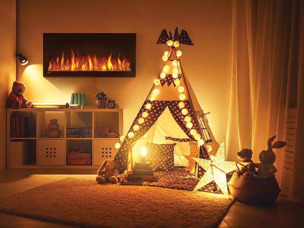 Napoleon 36-In Entice Wall Mount Electric Fireplace