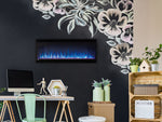Napoleon 60-In Alluravision Slim Wall Mount Electric Fireplace