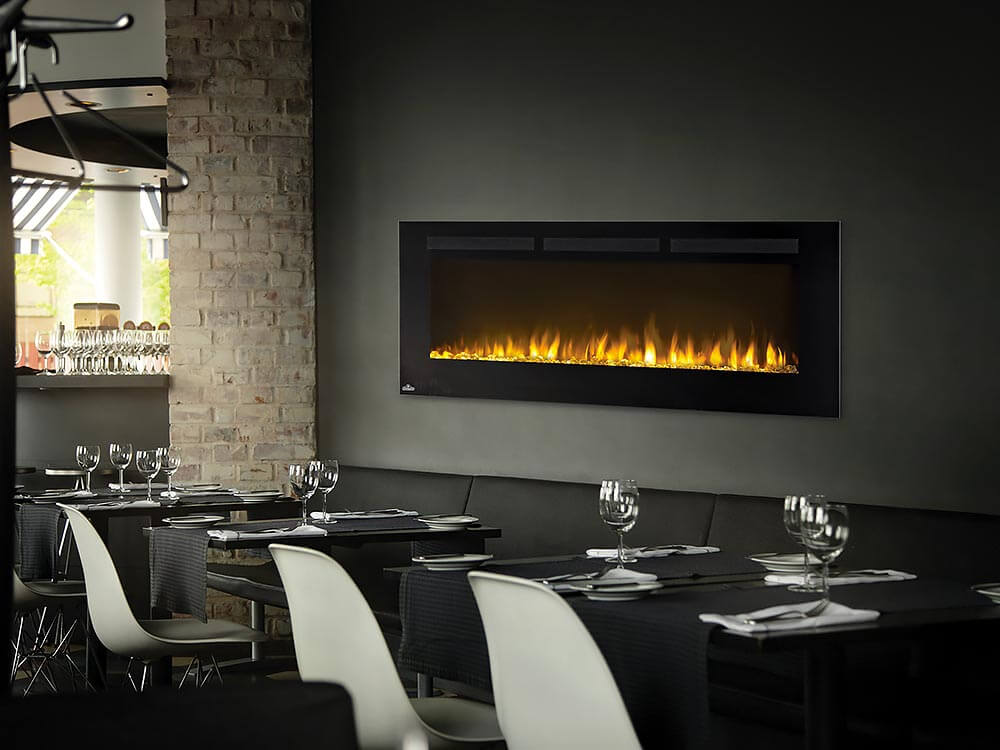 Napoleon 60-In Allure Wall Mount Electric Fireplace