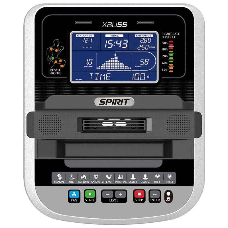 Spirit Fitness XBU55 Upright Bike