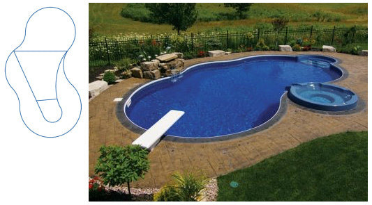 Tahiti In-Ground Swimming Pool