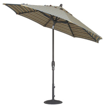 9' Auto Tilt Patio Umbrella