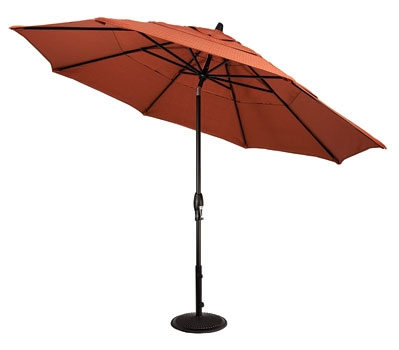 11' Auto Tilt Patio Umbrella